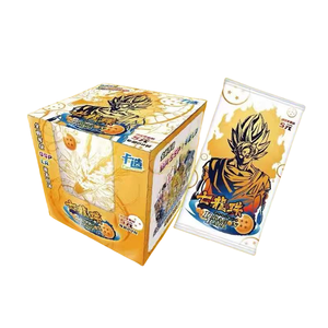 Venta al por mayor Anime japonés <span class=keywords><strong>Dragon</strong></span> Balls TCG CCG Booster Box Trading Collectible Card Rare <span class=keywords><strong>Super</strong></span> Hero Flash Trading Cards Juguetes para niños - Product Image 1