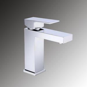 Grifo de Lavabo Cuadrado Negro Minimalista Moderno, Válvula de Cobre de Conexión Única al por Mayor, Control de Temperatura, Entrada/Salida de 20 mm - Product Image 6