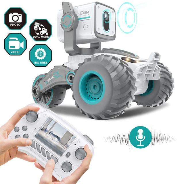 FPV RC Stunt Truck 720P HD Photo/Video Real-time Transmission Ready-to-Go 5-Channel Auto Return 60m Transmission Outdoor Use