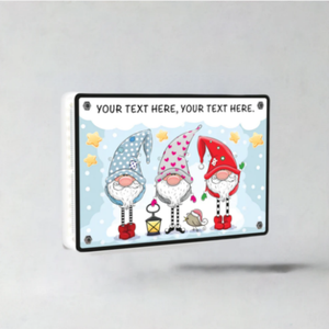 Tùy chỉnh cao trong suốt Acrylic trong nhà <span class=keywords><strong>LED</strong></span> giáng sinh trang trí nội thất Backlit lightbox dấu hiệu cho công ty & Bệnh viện giọng hiển thị - Product Image 2