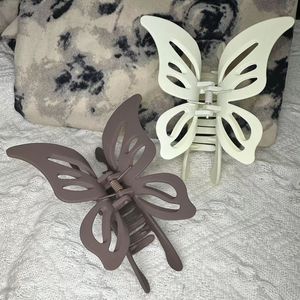 Butterfly Claw <b>Clip</b> 13 Cm Plastic Hair <b>Clip</b> For Women Daily Use Mixed Colors <b>Spring</b> 2024 - Product Image 1