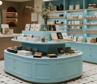 Vitrine de comptoir en MDF Funroad avec éclairage LED pour les magasins de détail, les grands magasins, les salles d'exposition d'entreprises, les centres commerciaux - Présentoir pour jouets