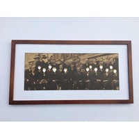 Grup Mezuniyet Fotoğrafları için Uzun Dikdörtgen Yatay ve Dikey Çerçeveler 20x40 20x50 MDF Ahşap Resim Çerçeveleri