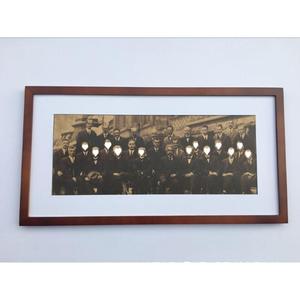Cadres rectangulaires longs horizontaux et verticaux pour photos de groupe de diplômés 20x40 20x50 Cadres photo en bois MDF - Product Image 2