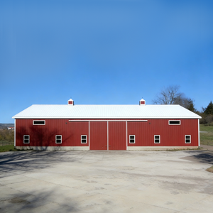 โรงเรือนโคโครงสร้างเหล็กสำเร็จรูปสมัยใหม่สำหรับบ้า<span class=keywords><strong>น</strong></span>ไร่ |   <span class=keywords><strong>ราคา</strong></span> |   รวมการออกแบบและติดตั้งแล้ว |   หลังคาป้องกั<span class=keywords><strong>น</strong></span>การรั่วซึม - Product Image 4