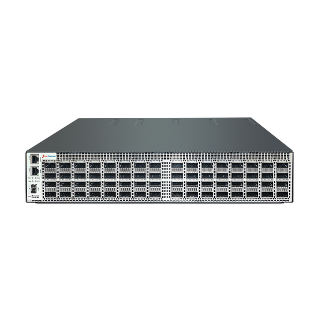 High-Density 64-Port 400G QSFP112 RoCEv2 L3 Managed Data Center Switch for HPC & AI Solution