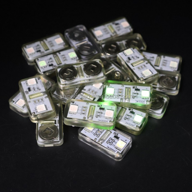 Vibration Sensing 4100K Neutral White LED Lights Clothing Shoe Bag Decorative Accessories