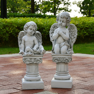 Moderno di lusso scultura <span class=keywords><strong>in</strong></span> <span class=keywords><strong>pietra</strong></span> intagliato a mano solido marmo bianco colonna romana pilastro per applicazione Villa all'aperto - Product Image 4
