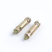 Heavy Duty Shield Anchor Factory Carbon Steel Zinc Plated Expansion Bolts Fix Bolt 4PCS Expansion Rawl Bolt Fastener