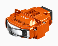 Nouveau projecteur LED RCD 12V 72W 2600 Lumens 5000K à faisceau plat anti-éblouissement, boîtier orange - Adaptation universelle Plug & Play pour rénovation/amélioration