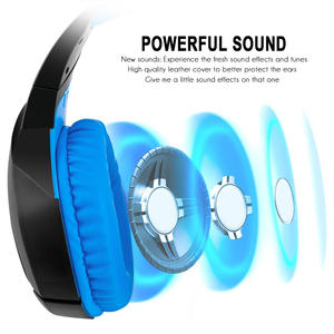 Auriculares <span class=keywords><strong>ONIKUMA</strong></span> <span class=keywords><strong>K1B</strong></span> para juegos de ordenador montados con auriculares con cable emisor de luz para PS4 2017 - Product Image 6