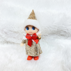Mini Duende Navideño para Decoración <span class=keywords><strong>de</strong></span> Fiestas, Muñeco <span class=keywords><strong>de</strong></span> Niña o Niño, Regalo <span class=keywords><strong>de</strong></span> Navidad, <span class=keywords><strong>Accesorios</strong></span> <span class=keywords><strong>de</strong></span> Decoración para <span class=keywords><strong>Casa</strong></span> <span class=keywords><strong>de</strong></span> Muñecas <span class=keywords><strong>Gabby</strong></span>, Multifuncional - Product Image 6