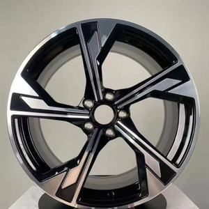 맞춤형 CNC 알루미늄 휠-블랙 마감 16-23인치 모델 18-22 레트로핏/업그레이드 선택 가능 맞춤형 사이즈 - Product Image 2