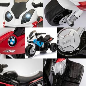 Moto électrique à trois roues sous licence pour S1000RR, voiture à pédales pour enfants de 5 à 7 ans, alimentée par batterie, en plastique, unisexe - Product Image 4