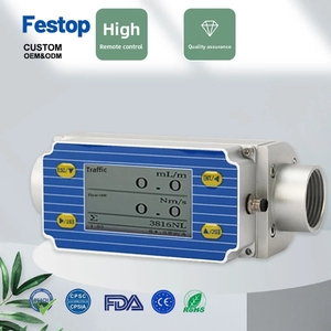 Débitmètre massique numérique thermique Festop haute précision RS485 pour la <span class=keywords><strong>mesure</strong></span> du <span class=keywords><strong>débit</strong></span> <span class=keywords><strong>de</strong></span> gaz, d'oxygène et <span class=keywords><strong>de</strong></span> carburant DN10-DN20 - Product Image 4