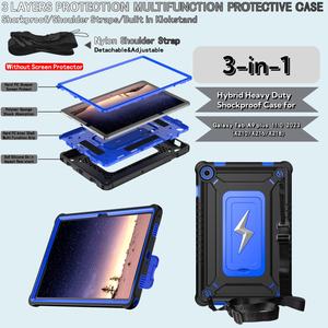 Funda Multicolor Anticaídas para Tablet PC Samsung Galaxy Tab A9+ 11" 2023 SM-X210 3 en 1 para Niños con Soporte, Protección Contra Golpes y Caídas - Product Image 6