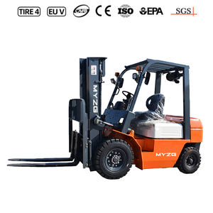 2トン産業材料輸送フォークリフトクイックレスポンス油圧システムとバックミラーセットアップディーゼルフォークリフト - Product Image 3