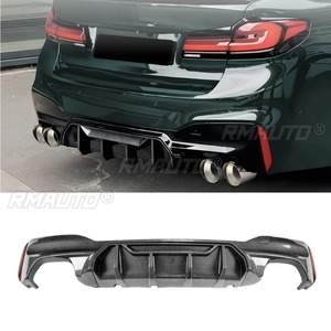 Pour BMW Série 5 G30 G31 M Sport 2018-2023 : Kit Carrosserie Diffuseur de Pare-chocs Arrière, Lame de Pare-chocs, Protection de Pare-chocs - Product Image 2