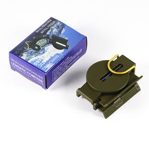 Boussole multifonctionnelle Dc45 2c avec cadran lumineux pour l'alpinisme, le camping en plein air, type portable, échelle anglaise - Product Image 3