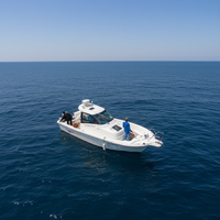 Grandsea 8.61m/28ft Walkaround Kabinli Balıkçı Teknesi Gezi Yatı Dıştan Takma Motorlu Fiberglas