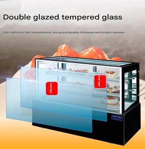 1.2m Commercial 3 Couche Gâteau Dessert Affichage Refroidisseur Boulangerie Pâtisserie Réfrigérateur Vitrine Réfrigérée pour Philippines - Product Image 6