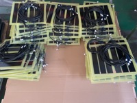 Panneau chauffant en fibre de carbone infrarouge lointain, 110V 220V 230V, pour jeunes semis, chauffage, semis
