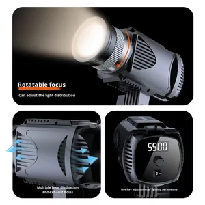 Kdbao - Foco LED de Estudio de Alta Potencia de 40 W, de Aluminio, <span class=keywords><strong>para</strong></span> Transmisión en Vivo y Fotografía, Juego de Iluminación de Relleno - Product Image 4