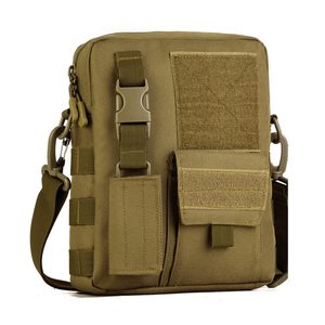 Bolso Bandolera de Nailon Premium, Impermeable, Multifuncional, Pequeño, Estilo Táctico, para Viajes Diarios - Product Image 1