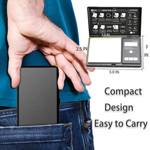 <span class=keywords><strong>Prix</strong></span> de gros Mini balance de poche électronique portable 100g/0.01g pour bijoux Petit outil de mesure de poids numérique OEM - Product Image 2