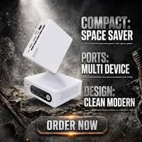 Nuevo Mini PC Intel Core N150, 32GB DDR4, 512GB NVMe SSD, USB3.2, Gigabit Ethernet, Win11 Pro, 4K Gaming, Escritorio Industrial