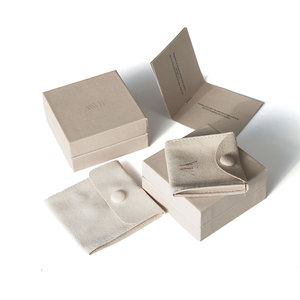 Tùy Chỉnh Nhỏ Giấy Đồ Trang Sức Túi Đồ Trang Sức Hiển Thị Hộp Bao Bì Quà Tặng Đồ Trang Sức Bao Bì Hộp Giấy Với Pouch Cho Vòng Đeo Tay - Product Image 1
