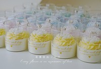 Bougie parfumée artisanale en verre, ornement créatif pour mariage, cadeau de Saint-Valentin, petite décoration d'intérieur transfrontalière