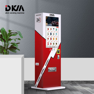ตู้จำหน่ายสินค้าอัตโนมัติแบบสัมผัสหน้าจอ Dkmvending สำหรับภายนอกอาคาร รับเหรียญ - Product Image 1