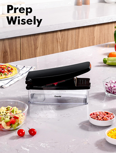 Hachoir à oignons professionnel en acier inoxydable, multifonction, pour légumes, fruits et fromages, coupe-légumes de cuisine - Grande Vente - Product Image 6