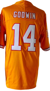 Nuove Maglie da Football Americano 2025, Economiche e Cucite, 6 Mayfield 7 <span class=keywords><strong>Irving</strong></span> 12 Brady 13 Evans 14 Godwin Tampa Bay - Product Image 5