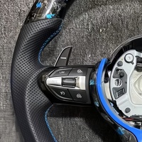 Volant de voiture pour BMW F10 F30 E46 E60 F15 F90 F80 G20 G30 M3 M4 M5 Volant personnalisé en carbone avec LED