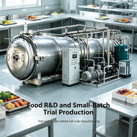 Lyophilisateur commercial REALDOT, équipement de lyophilisation par lots pour fruits, légumes, viande, fruits de mer et friandises pour animaux de compagnie