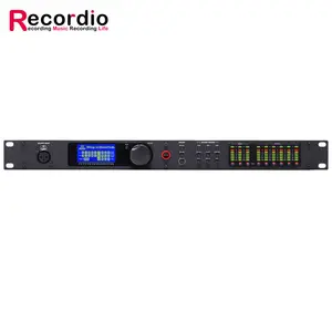 loudspeaker digital crossover Suppliers-GAX-360 Sistem Suara Panggung Profesional Prosesor Suara 3 In 6 Out Sistem Manajemen Loudspeaker Lengkap