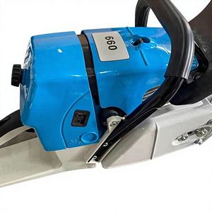 Potente Motosierra 660 con Barra y Cadena de 25 Pulgadas, Motor de Gasolina de 2 Tiempos OEM para Trabajos de Mantenimiento Forestal - Product Image 1
