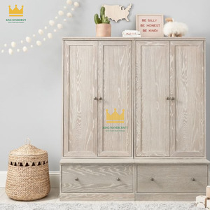 Panier de rangement en jacinthe d'eau avec couvercle, style bohème, rond, en fibre végétale tressée, pour l'organisation de la chambre d'enfant - Product Image 4