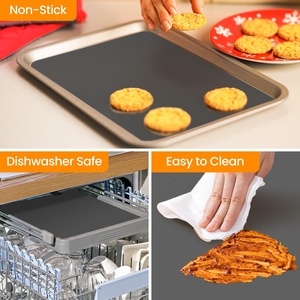 <b>Silicone</b> <b>Baking</b> Mat Roll Food Grade Non-Stick Non-Slip Reusable Dishwasher Safe Oven/Fryer/Freeze Dryer Liner - Product Image 4