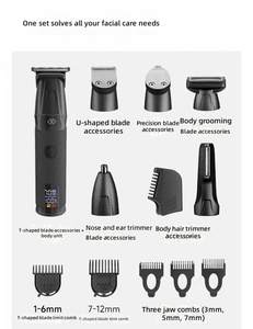 Cortadora de Pelo Eléctrica Huanxing EC106 para Toda la Familia, Recargable, Resistente al Agua, Elimina el Frizz, para Barba, Cuerpo y Rostro - Product Image 3