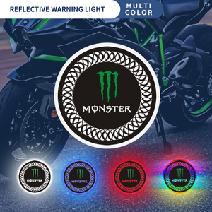 Xe Máy phụ kiện 12v xe máy điện LED an toàn chỉ số lần lượt tín hiệu phản chiếu ánh sáng cảnh báo đèn - Product Image 3