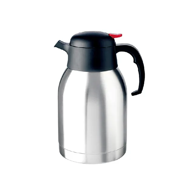 Jarro de vácuo Isolado Garrafa Térmica de Parede Dupla De Aço Inoxidável Pote de Isolamento Leite Suco de Chá Grande Garrafa de Água Quente, 1.5 L