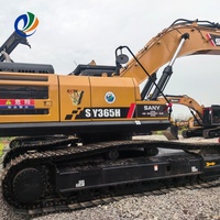 Excavatrice sur chenilles Sany 365H-10, 36 tonnes, moteur Isuzu, pompe hydraulique Kawasaki, modèle 2024