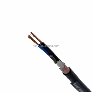 3 Core Copper Conductor 100m Low Voltage Silicone Rubber Insulated Cable PTFE Insulation Material For Construction