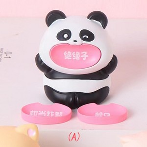 ตุ๊กตาเรซิ่นรูปสัตว์การ์ตูนน่ารัก 6.7X6X6.4 ซม. ของตกแต่งรถยนต์และโต๊ะทำงาน ของขวัญ - Product Image 4