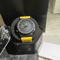 Montre pour homme en quartz, bracelet en acier, cadeau de loisirs, chargeur sans fil IOS, réveil, étanche 5 ATM, assistant vocal Bixby, boîtier en plastique