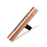 Vente chaude, alliage d'aluminium d'aviation, voiture, parfum, parfum, odeur, Clips de ventilation de voiture, désodorisant