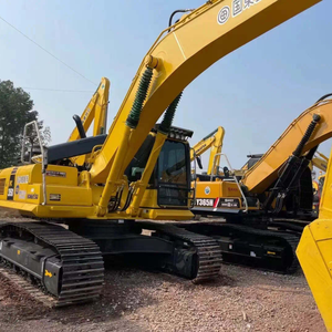 Pelle sur chenilles Komatsu PC350 d'occasion haute performance, 35 tonnes, composants essentiels incluant boîte de vitesses, moteur et moteur d'origine - Product Image 3